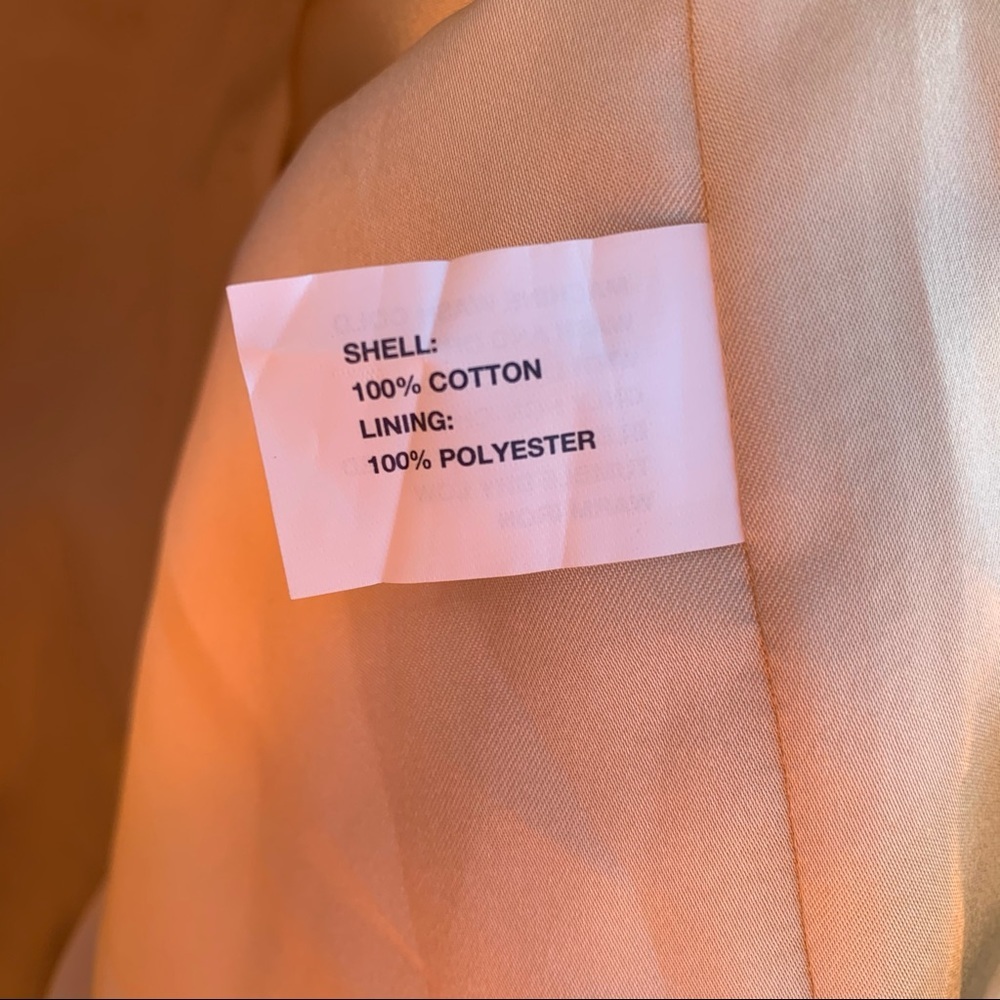 Gap Women’s Snap Button Long Coat Tan - image 6